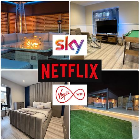 5 Bed Town House Within City Centre And Sleeps Up To 11 With Sky And Netflix Birmingham Luaran gambar